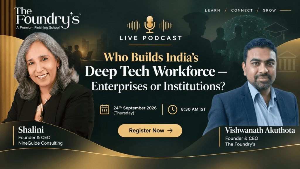 Who Builds India’s Deep Tech Workforce — Enterprises or Institutions?