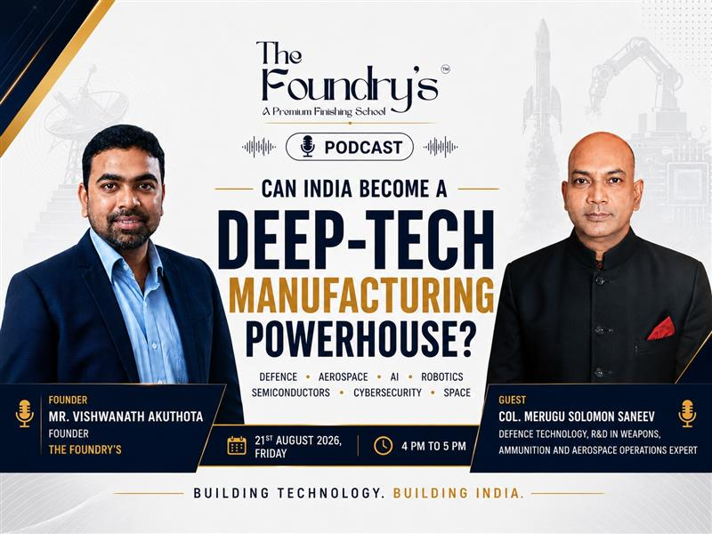 Can India Become a Deep-Tech Manufacturing Powerhouse?