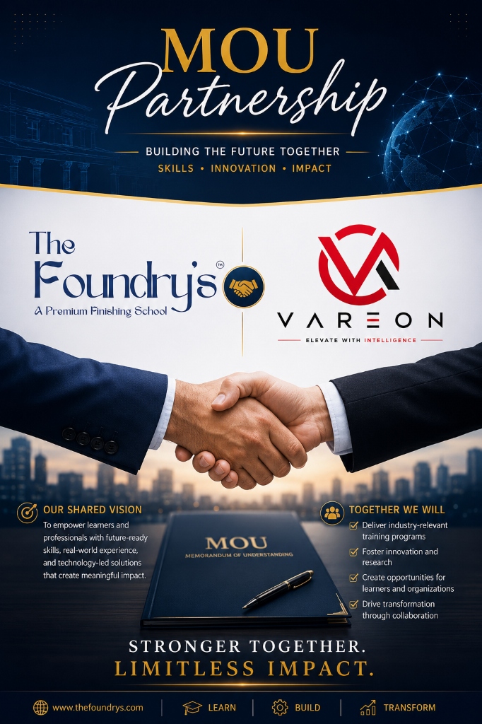 The Foundry's and Vareon MOU Signing